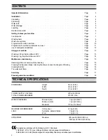 Предварительный просмотр 2 страницы Zanussi FL 1085 Instruction Booklet