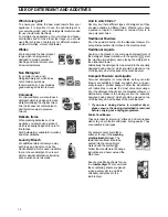 Предварительный просмотр 12 страницы Zanussi FL 1085 Instruction Booklet