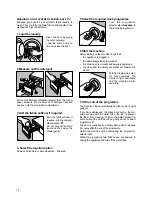 Предварительный просмотр 14 страницы Zanussi FL 1085 Instruction Booklet