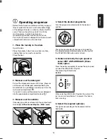 Preview for 15 page of Zanussi FL 1108 Instruction Booklet