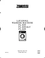 Preview for 1 page of Zanussi FL 1289 User Manual