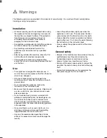 Preview for 4 page of Zanussi FL 502 Instruction Booklet