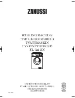 Zanussi FL 722 NN Instruction Booklet preview