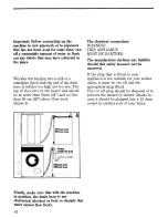 Предварительный просмотр 10 страницы Zanussi FL 811 Instructions For Use And Care Manual