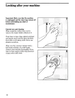 Предварительный просмотр 22 страницы Zanussi FL 811 Instructions For Use And Care Manual