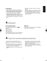 Preview for 5 page of Zanussi FL1001 Instruction Booklet