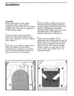 Preview for 7 page of Zanussi FL1025 Instructions For The Use And Care