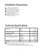 Preview for 23 page of Zanussi FL1600 Instruction Booklet