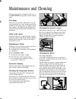 Preview for 16 page of Zanussi FLA 1001 W Instruction Booklet