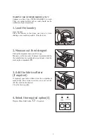 Предварительный просмотр 9 страницы Zanussi FLA 801 W Instruction Booklet