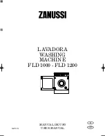 Предварительный просмотр 1 страницы Zanussi FLD 1200 User Manual