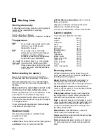 Preview for 10 page of Zanussi FLD 800 M Installation And Instruction Manual