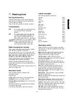 Предварительный просмотр 12 страницы Zanussi FLD 800 User Manual