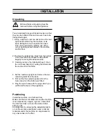 Preview for 6 page of Zanussi FLD684 Installation And Instruction Manual