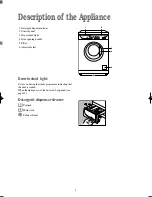 Предварительный просмотр 5 страницы Zanussi FLE 1015 W Instruction Booklet