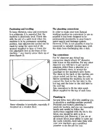 Preview for 8 page of Zanussi FLE 3000 Instructions For The Use And Care