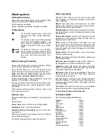 Preview for 8 page of Zanussi FLI 1003 Installation And Instruction Manual