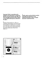 Preview for 8 page of Zanussi FLi1012 Instructions For The Use And Care