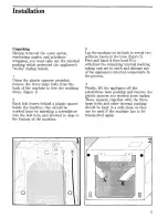 Preview for 5 page of Zanussi FLP 1023 Instructions For The Use And Care