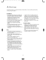 Предварительный просмотр 4 страницы Zanussi FLS 1072 User Manual