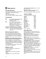 Preview for 10 page of Zanussi FLS 1076 C Instruction Booklet