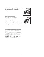 Preview for 8 page of Zanussi FLS 1183 W Instruction Booklet