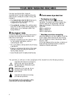 Предварительный просмотр 2 страницы Zanussi FLS 572 C Instruction Booklet