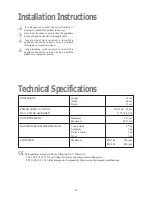 Preview for 16 page of Zanussi FLS 702 Instruction Booklet