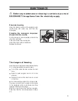 Предварительный просмотр 16 страницы Zanussi FLS 868 C Instructions Manual