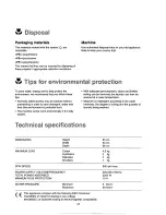 Preview for 5 page of Zanussi FLS 896 V Installation And Instruction Manual