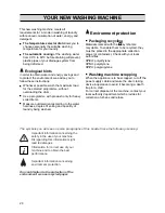 Preview for 2 page of Zanussi FLS474 Instruction Booklet