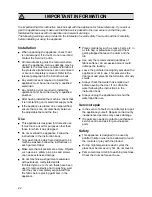 Preview for 4 page of Zanussi FLS474 Instruction Booklet