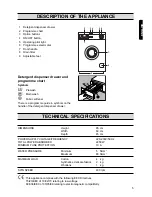 Preview for 5 page of Zanussi FLS474CN Instruction Booklet