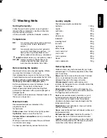 Preview for 9 page of Zanussi FLV504NN Instruction Booklet