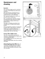 Предварительный просмотр 14 страницы Zanussi FM 16 Use And Care Instructions Manual