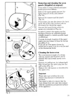 Предварительный просмотр 15 страницы Zanussi FM 16 Use And Care Instructions Manual