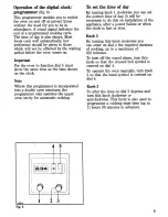 Предварительный просмотр 9 страницы Zanussi FM 31 Instructions For The Use And Care