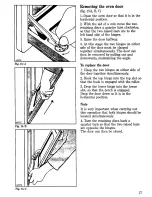 Предварительный просмотр 17 страницы Zanussi FM 31 Instructions For The Use And Care