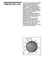 Preview for 13 page of Zanussi FM 55 Use And Care Instructions Manual