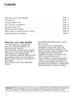 Предварительный просмотр 4 страницы Zanussi FM 5612 Instructions For The Use And Care