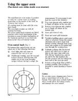 Предварительный просмотр 7 страницы Zanussi FM 5612 Instructions For The Use And Care