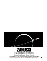 Предварительный просмотр 24 страницы Zanussi FM 5612 Instructions For The Use And Care