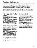 Preview for 3 page of Zanussi FM 9230 Instructions For Use Manual