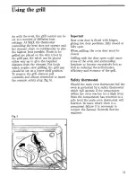 Preview for 11 page of Zanussi FM 9231 Instructions For The Use And Care