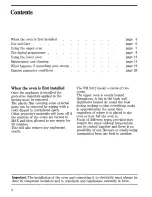 Preview for 3 page of Zanussi FM 9412 Instructions For The Use And Care