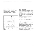 Preview for 8 page of Zanussi FM 9412 Instructions For The Use And Care