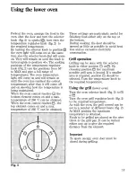 Preview for 12 page of Zanussi FM 9412 Instructions For The Use And Care