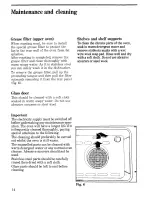 Preview for 13 page of Zanussi FM 9412 Instructions For The Use And Care