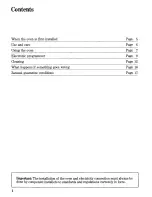 Preview for 4 page of Zanussi FM 9611 Use And Care Instructions Manual