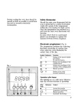 Preview for 9 page of Zanussi FM 9611 Use And Care Instructions Manual